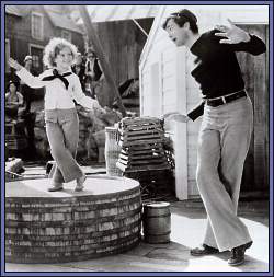 Buddy with Shirley Temple 
 in the 1936 movie Captain January