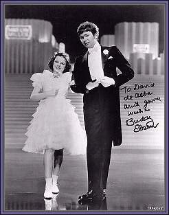 Buddy with Judy Garland 
 in the Movie Broadway Melody of 1938