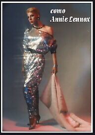 Carlos as Annie Lennox