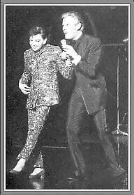 Danny La Rue with 
 Judy Garland at the 
 Talk Of The Town