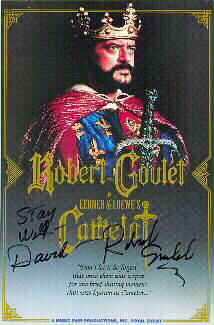 Robert Goulet as King Arthur