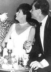 Judy with Mark Herron 
 NY nightclub, 1965