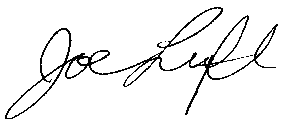 Joey Luft's Signature