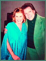 David with Lorna Luft