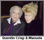 Quentin Crisp 
 & Manuela