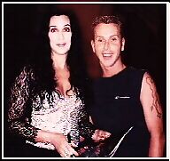 Cher with Steven Wayne 
 in Las Vegas, 2001