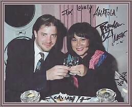 Amapola with
Brendan Fraser