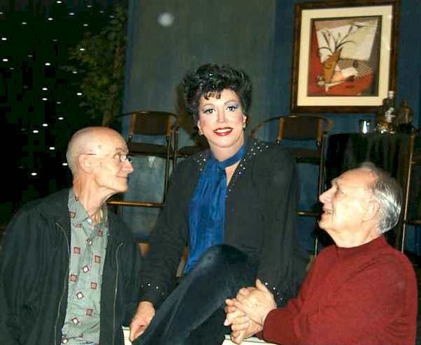 With Robin and Laurie, Bono Show, 2004