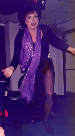 David as Judy Garland