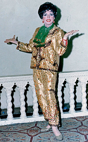 David as Judy Garland, Aragon Ballroom