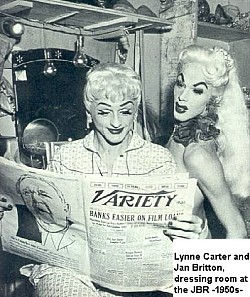 Lynne Carter & Jan Britton, 1950's