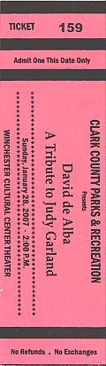 Show ticket