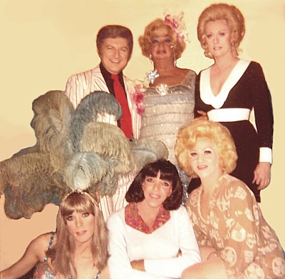 Lucian & cast with Liberace